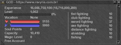 Signature for player GOD